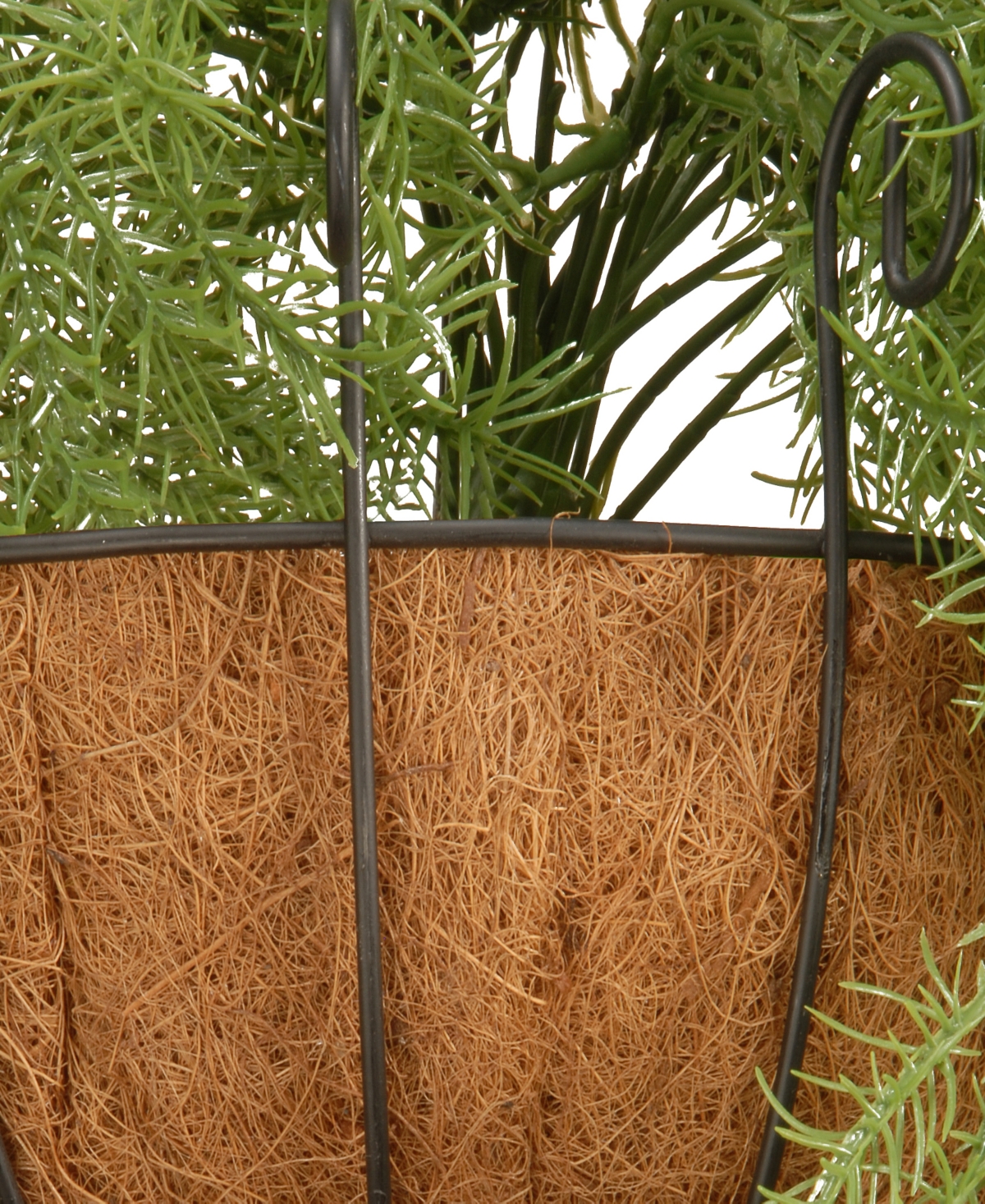National Tree Company Pine Branch Wall Basket