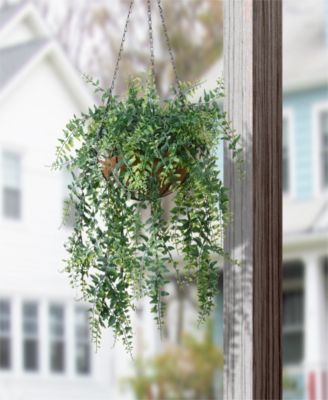 21 Fern Leaves Hanging Basket