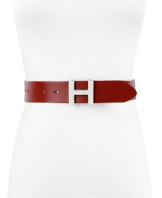 Women's H Monogram Buckle Belt