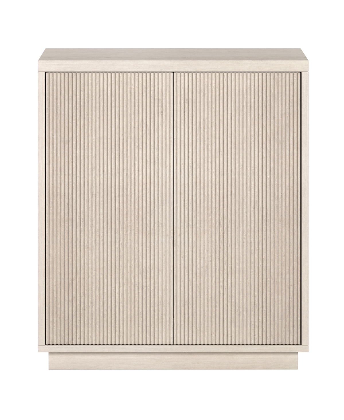 Hudson & Canal Alston 28" Wide Rectangular Accent Cabinet In Alder White In Alder White