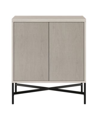 Brighton 28" Wide Rectangular Accent Cabinet in Alder White