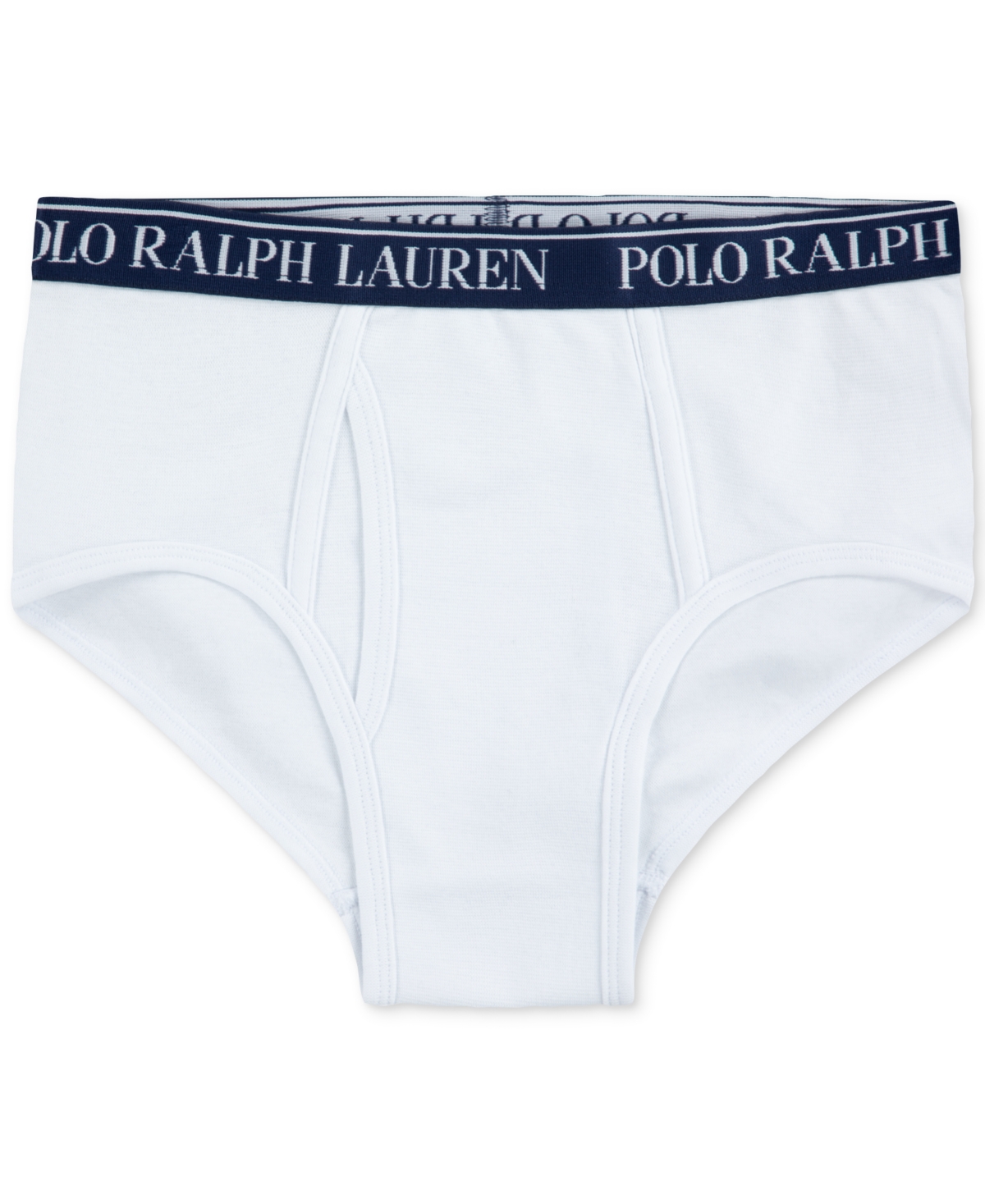 Polo Ralph Lauren Big Boys Stretch Briefs, Pack of 5 - 001White