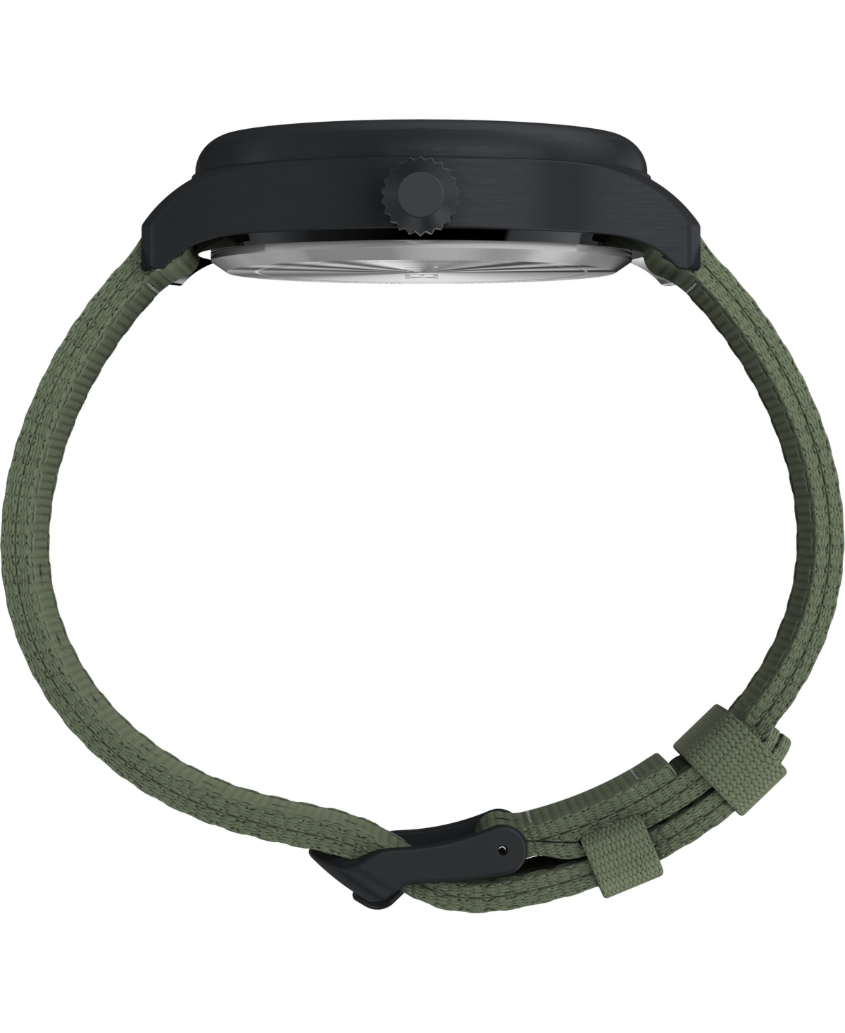 Shop Timex Men's Expedition Field Quartz Analog Green Material Strap 43mm Round Watch