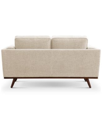Venice 67.5" Modern Fabric Loveseat