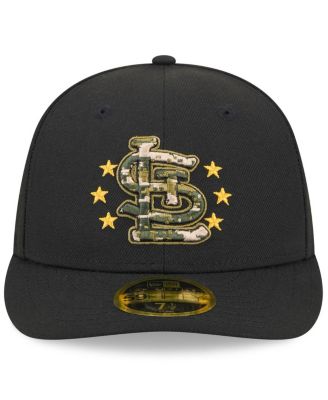 Men's Black St. Louis Cardinals 2024 Armed Forces Day Low Profile 59FIFTY Fitted Hat