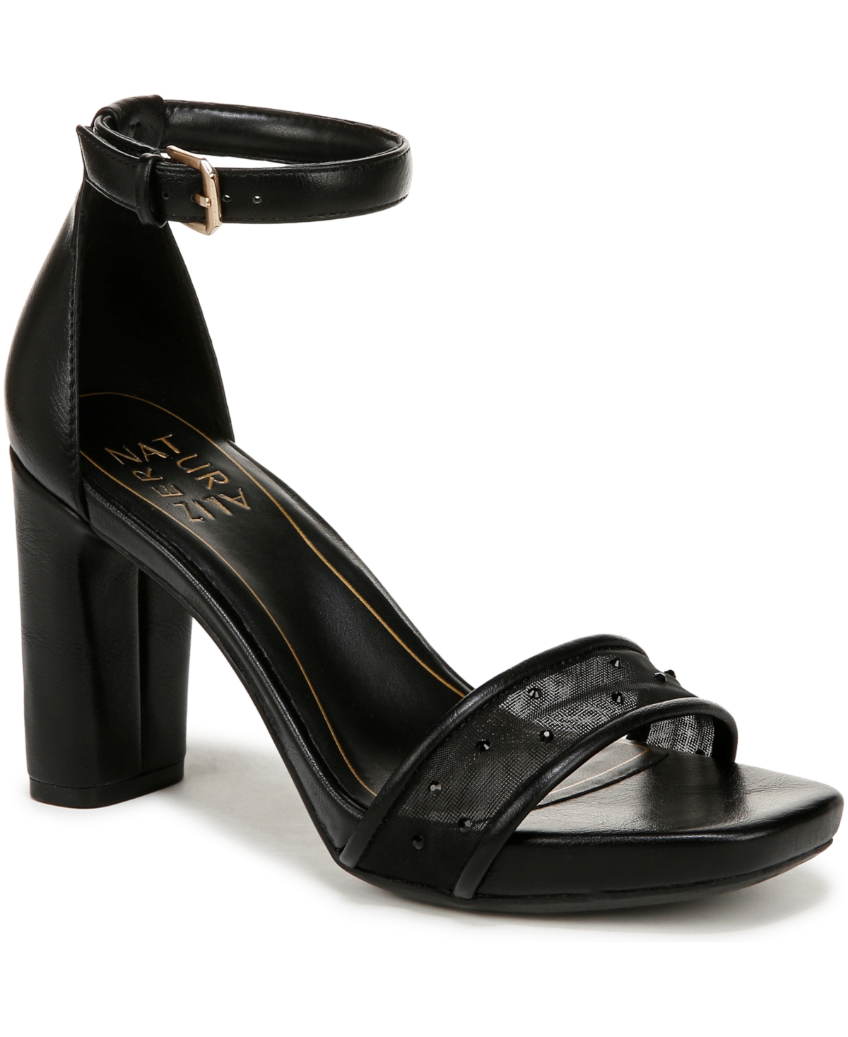 Naturalizer Joy 2 Dress Ankle Strap Sandals -Fabric