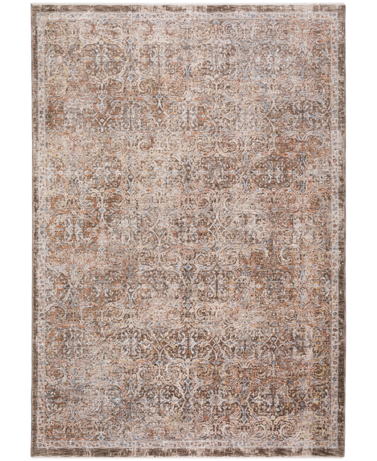 Shop Dalyn Vienna Vi7 3'x5' Area Rug In Chocolate