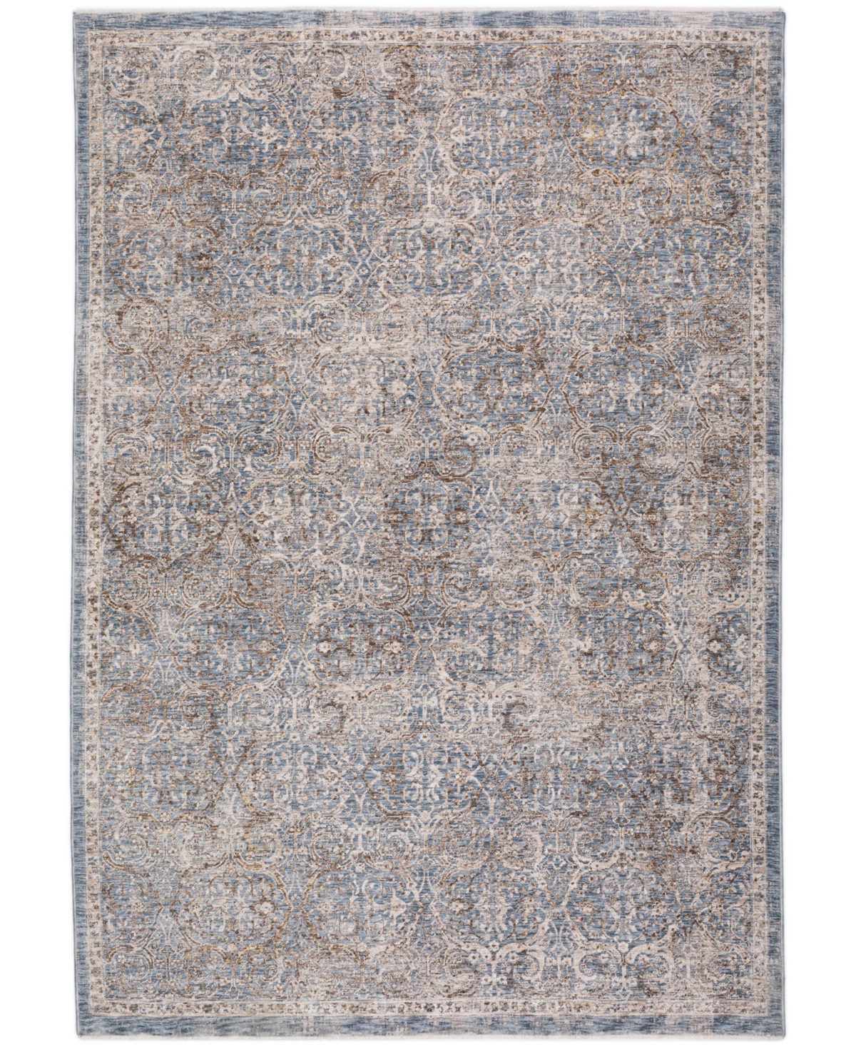 Dalyn Vienna Vi7 9'x13'2 Area Rug In Denim