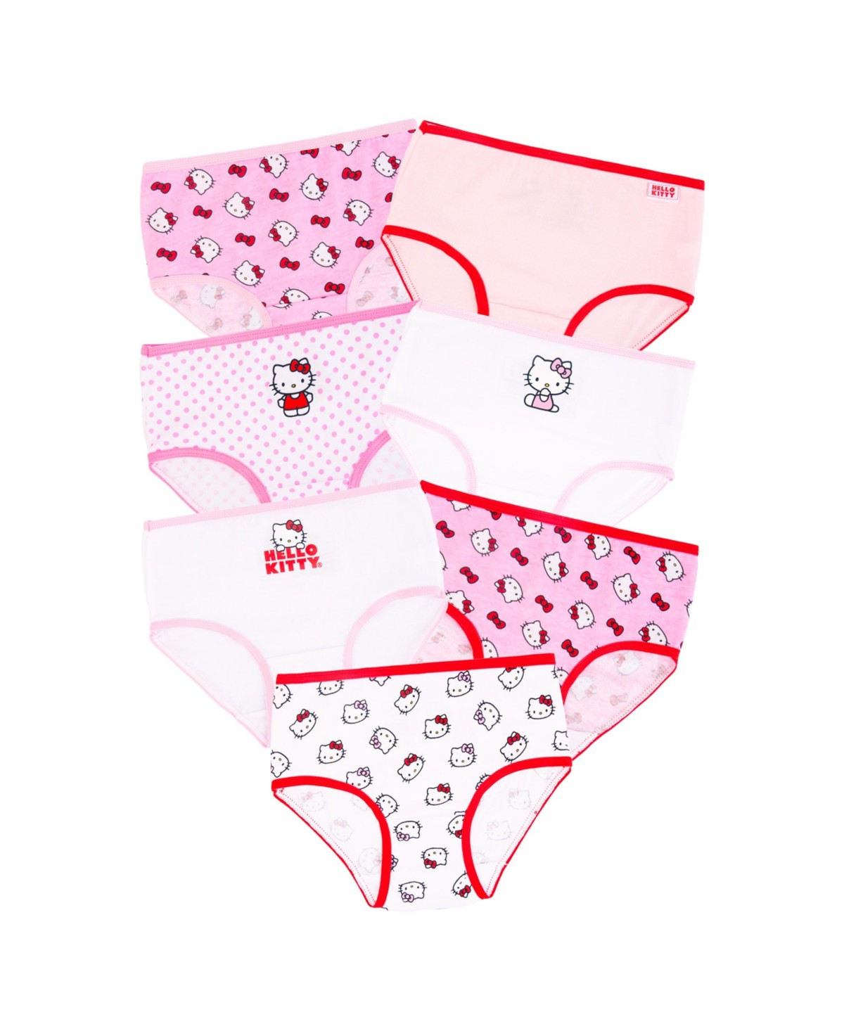 Hello Kitty 7Pack Big Girls Underwear — фото 1