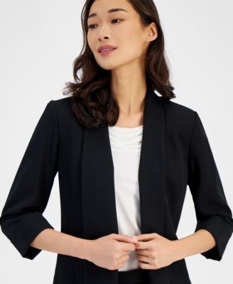 Women's Shawl Collar Open-Front Blazer
