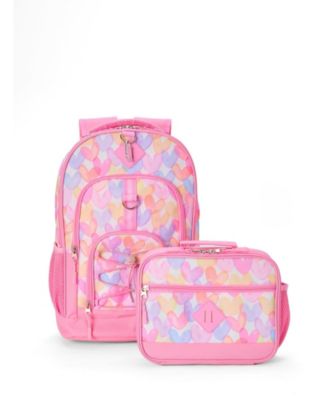 Girl's Heartfelt Lunchbox Backpack Set