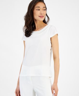 Kasper - Cowl-Neck Top