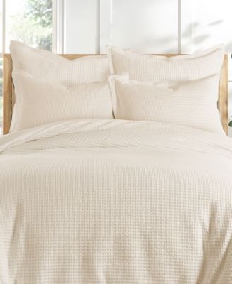 Cloud Waffle 2-Pc. Sham Set, European