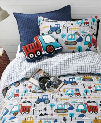 Levtex Kids Mod Trucks Reversible 3-Pc. Quilts Set, Full/Queen