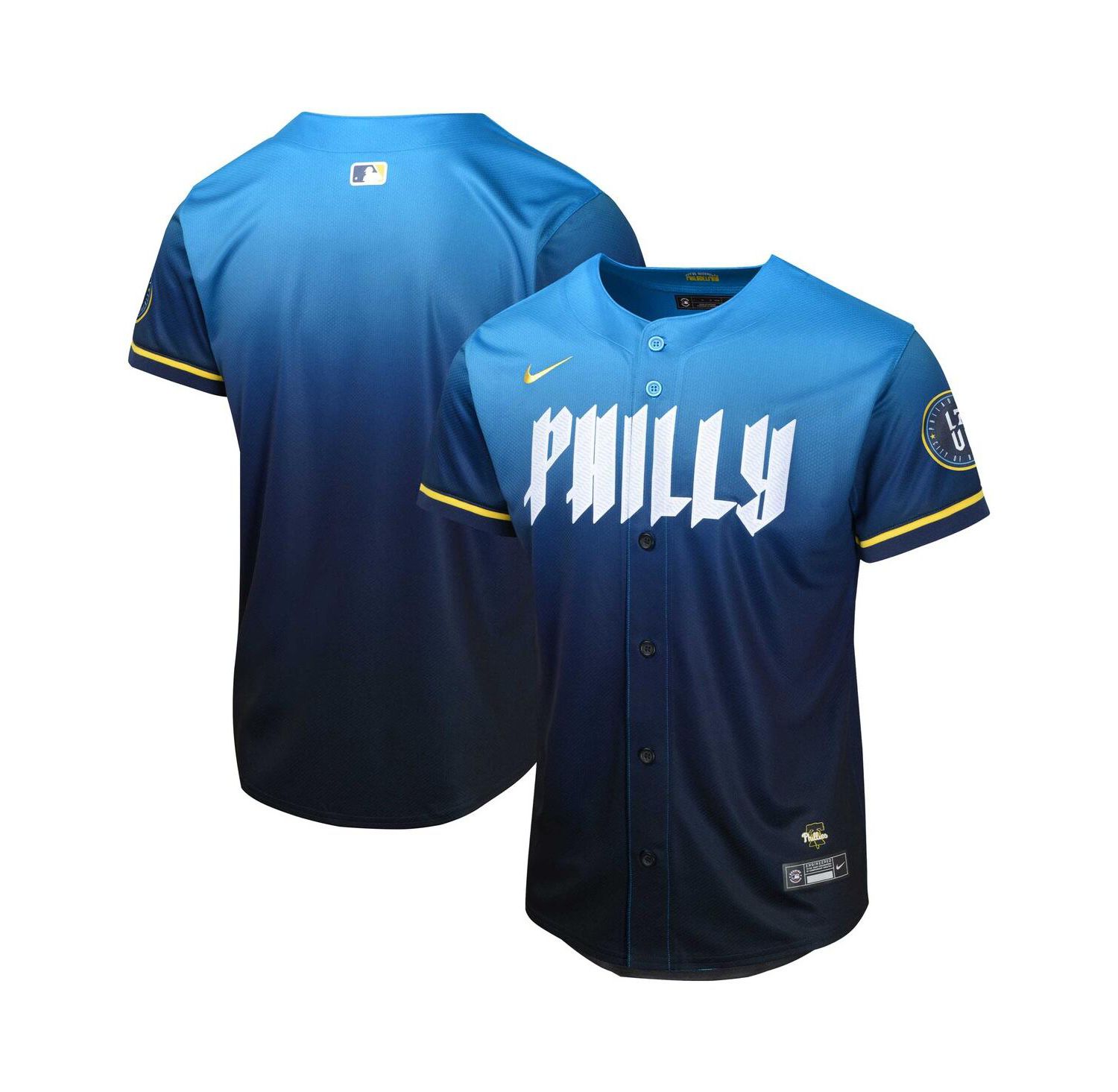 Big Boys and Girls Blue Philadelphia Phillies 2024 City Connect Limited Jersey