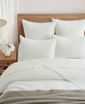 Eyelet Embroidered 3-Pc. Quilt Set, Full/Queen