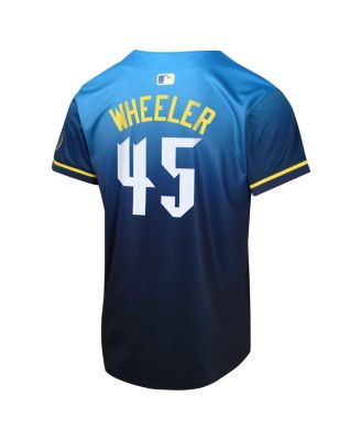 Big Boys and Girls Zack Wheeler Blue Philadelphia Phillies 2024 City Connect Limited Player Jersey