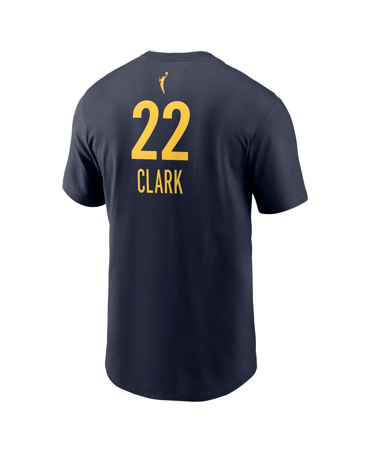Nike Unisex Caitlin Clark Navy Indiana Fever 2024 Wnba Draft Explorer Edition Player Name Number T-shirt In Navy
