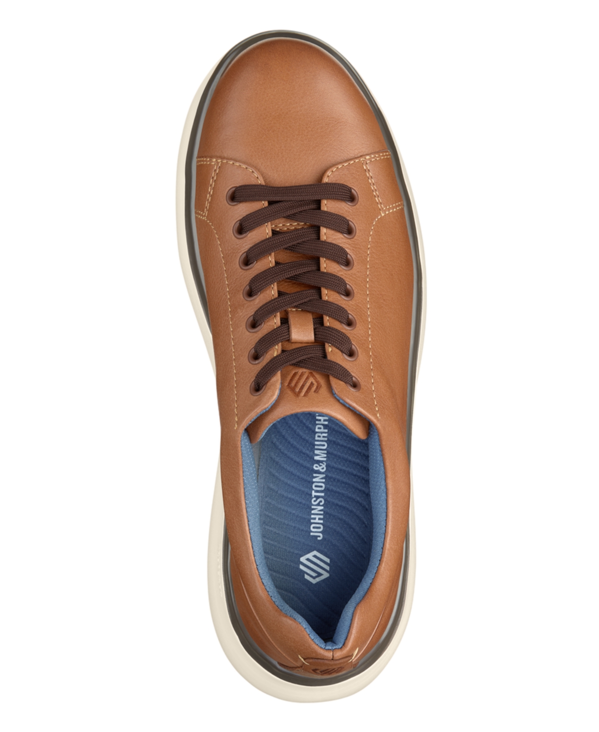 Shop Johnston & Murphy Men's Oasis Lace-to-toe Sneakers In Tan