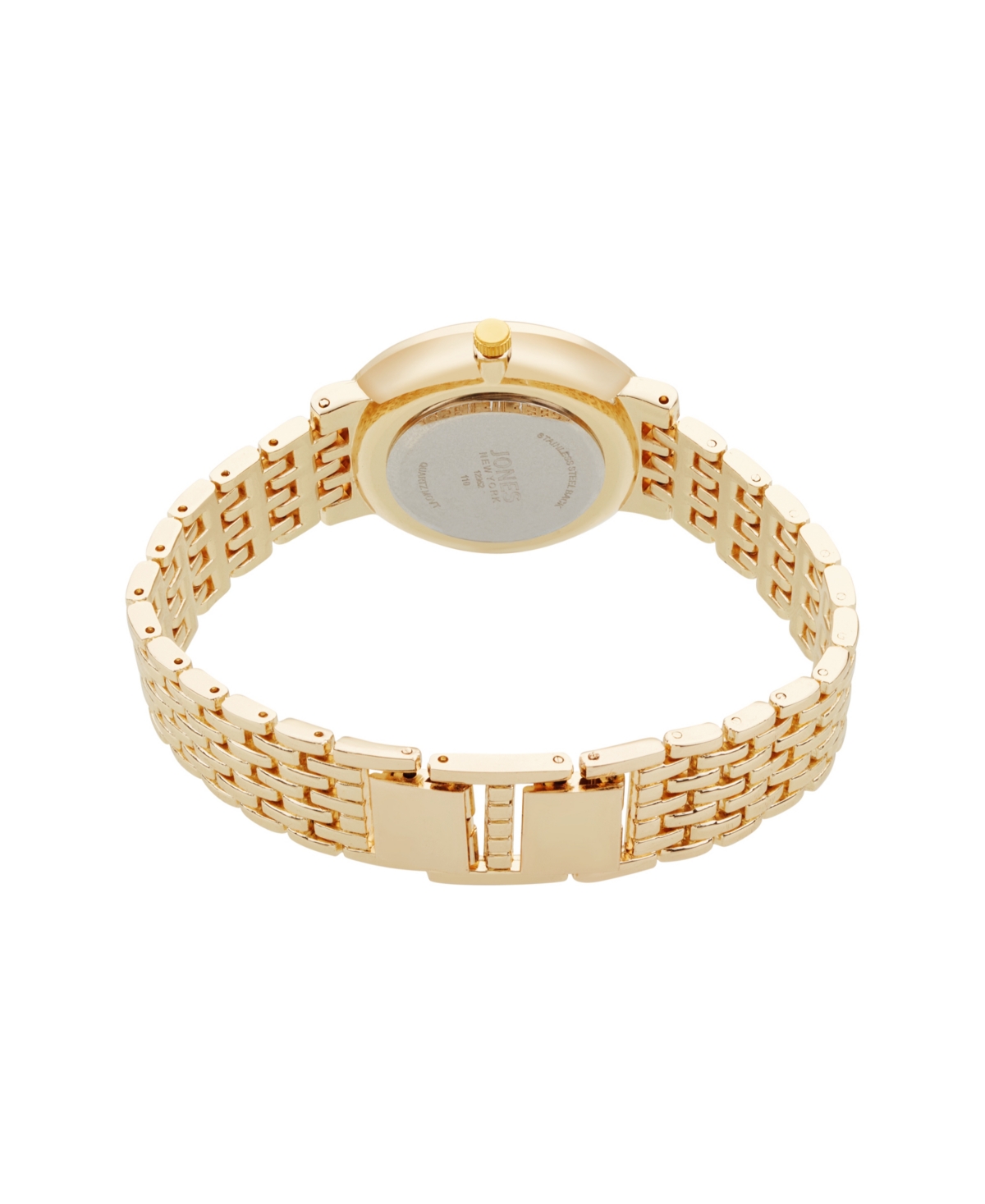 Shop Jones New York Women's Gold-tone Metal Bracelet Watch 34mm In Champagne Gold-tone,gold-tone