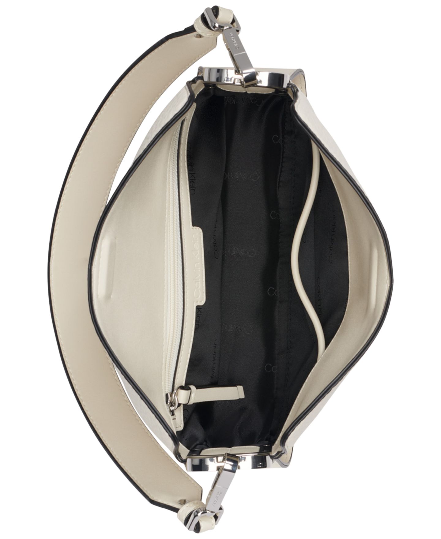 Женская сумка Calvin Klein Fay Demi Shoulder with Magnetic Top Closure, цвет: Белый — фото 4