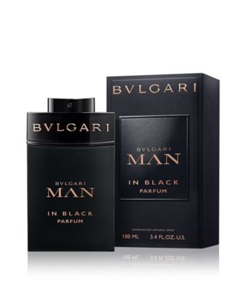 BVLGARI Men's Man In Black Parfum Spray, 3.4 oz. - Macy's