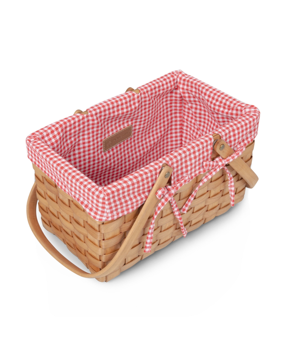 Shop Picnic Time Farmhouse Picnic Basket In Red