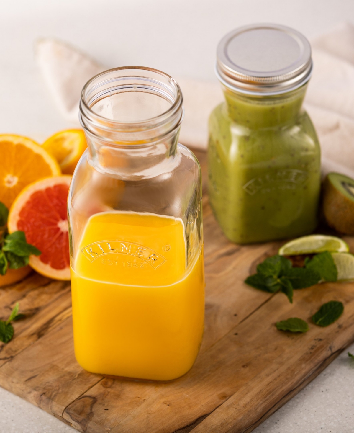 Kilner Juice And Sauce Bottle Set In Clear