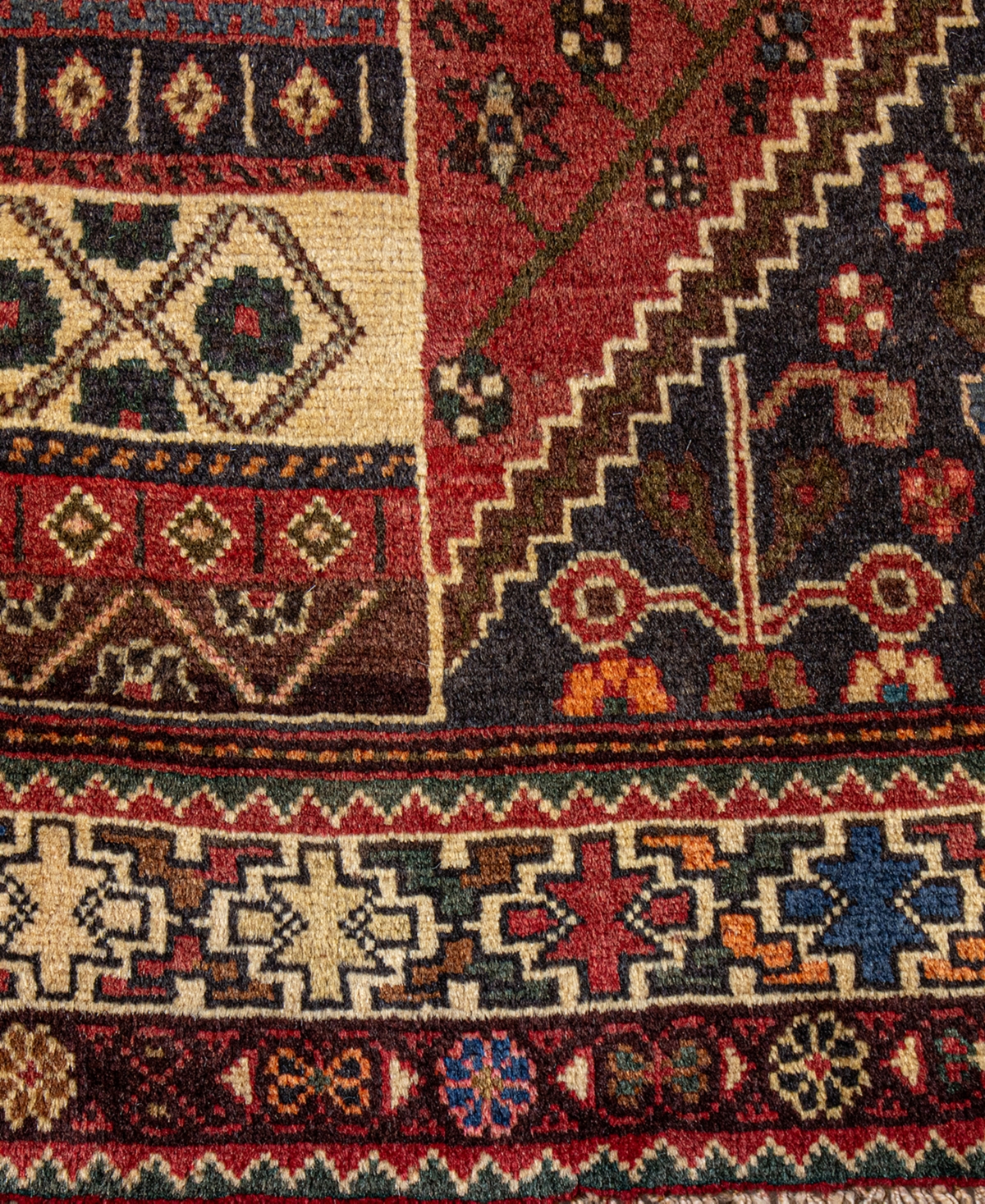 BB RUGS ONE OF A KIND KASHKAYI 6'1X8'5 AREA RUG 