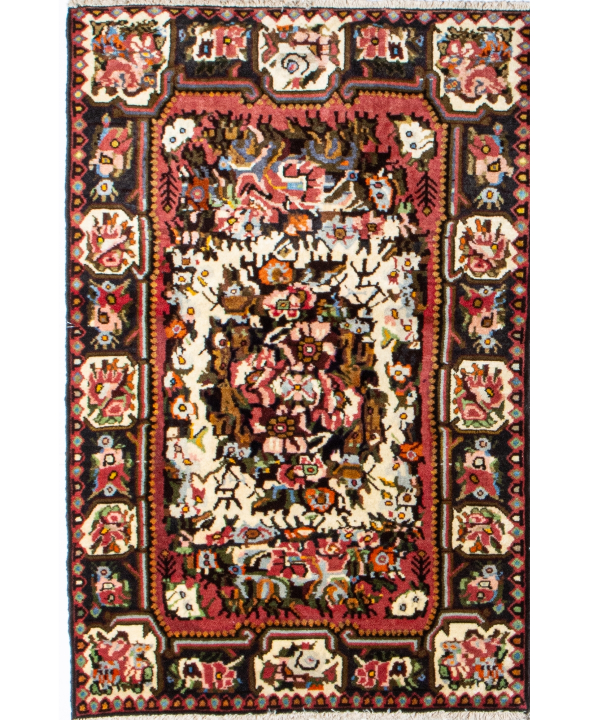 Shop Bb Rugs One Of A Kind Baktiary 3'5x5'1 Area Rug In Rust