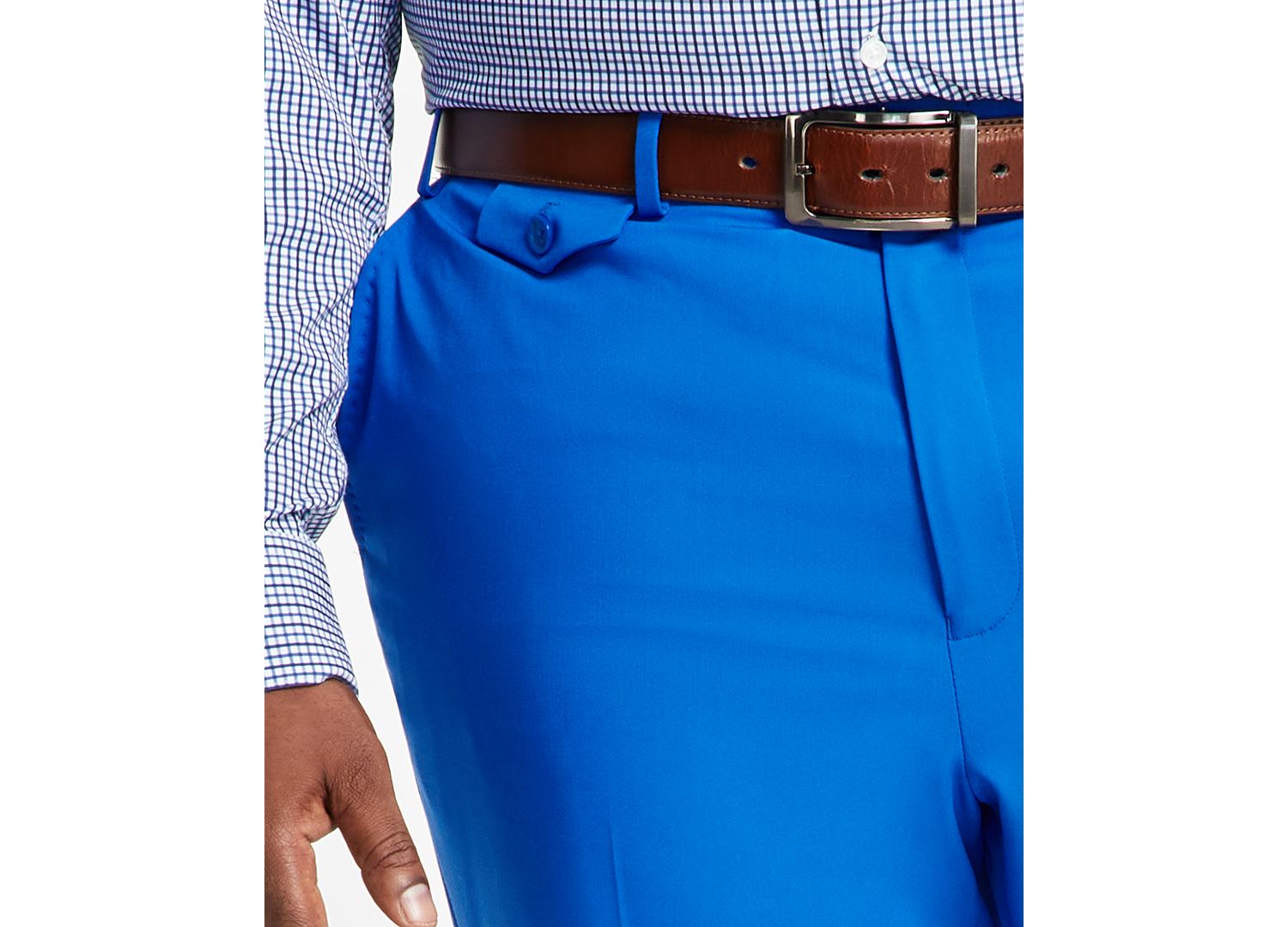 Men's Classic-Fit Solid Suit Separate Pant - Macy's