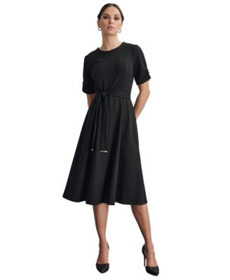 Macys womens fit and flare dresses best sale