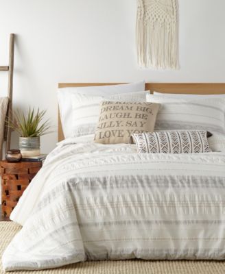 Pickford Tribal Stripe 3-Pc. Duvet Cover Set, King/California King