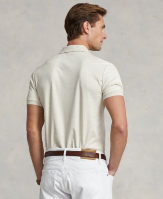 Men’s Slim-Fit Soft Cotton Polo Shirt