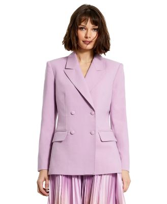 Macy's double breasted blazer best sale