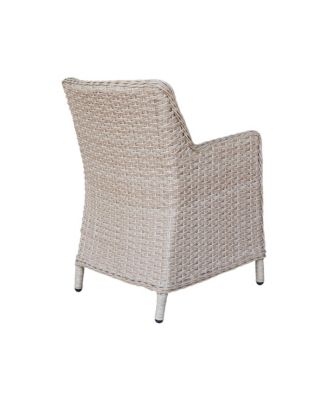 Outdoor Wicker Patio Dining Chair with Cushion