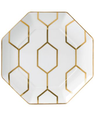 Wedgwood - Arris Octagonal Accent Plate White