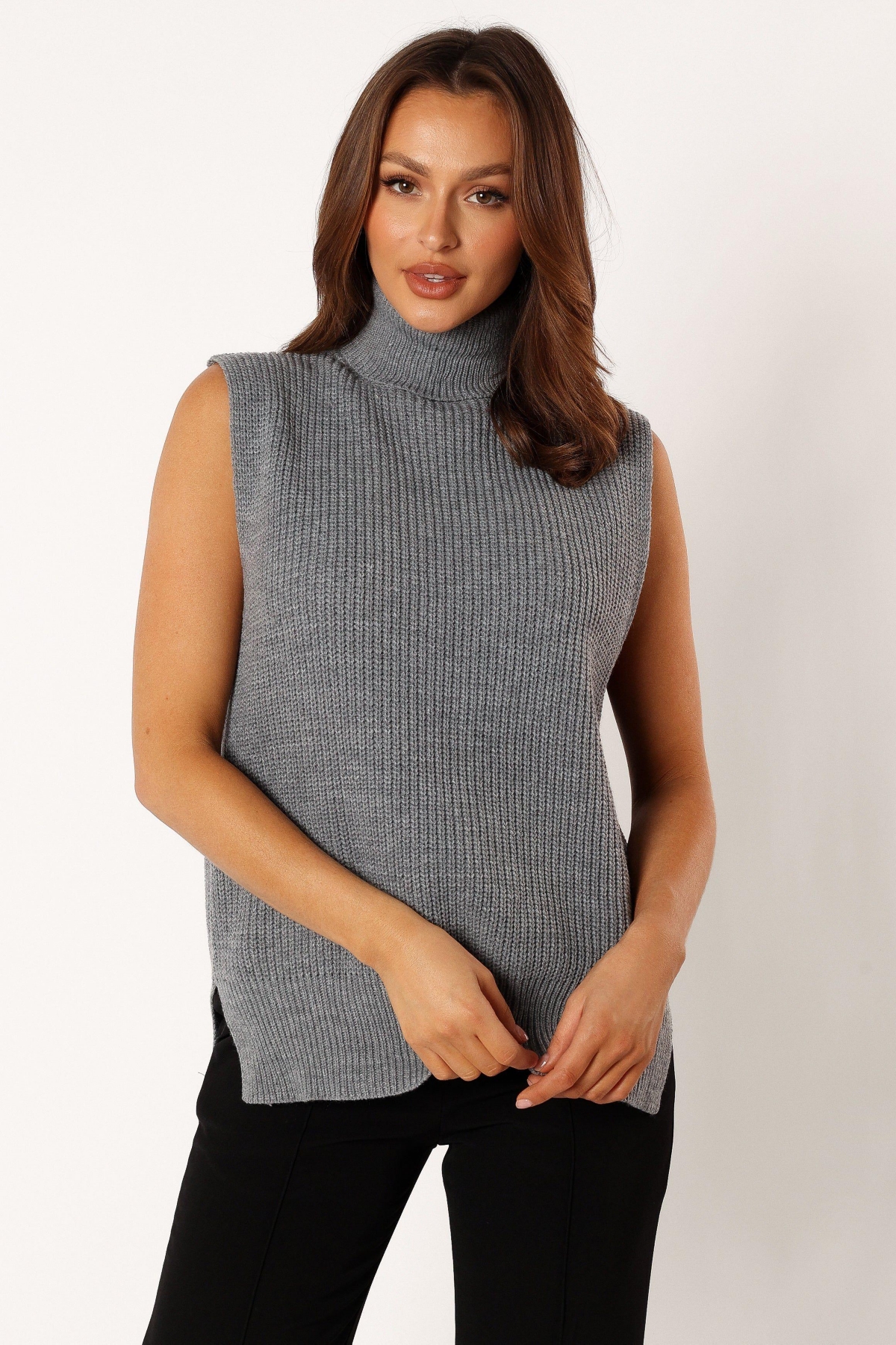 Women's Celaena Turtleneck Sleeveless Sweater