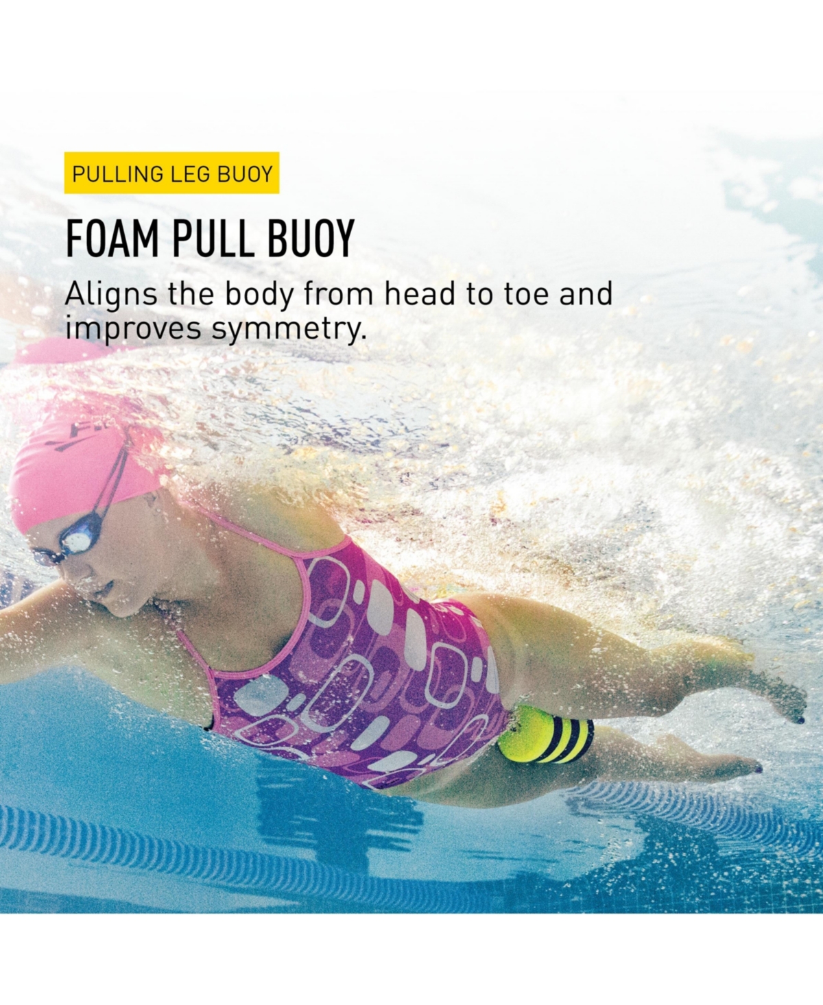 Finis Foam Pull Buoy for Swim Training , Adult