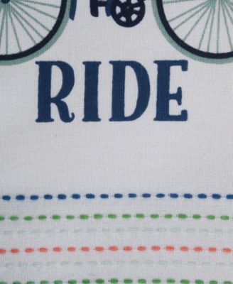 Kitchen Gift Set Collection, Pot Holder 3 Dish Towels, Enjoy the Ride, 4 Piece
