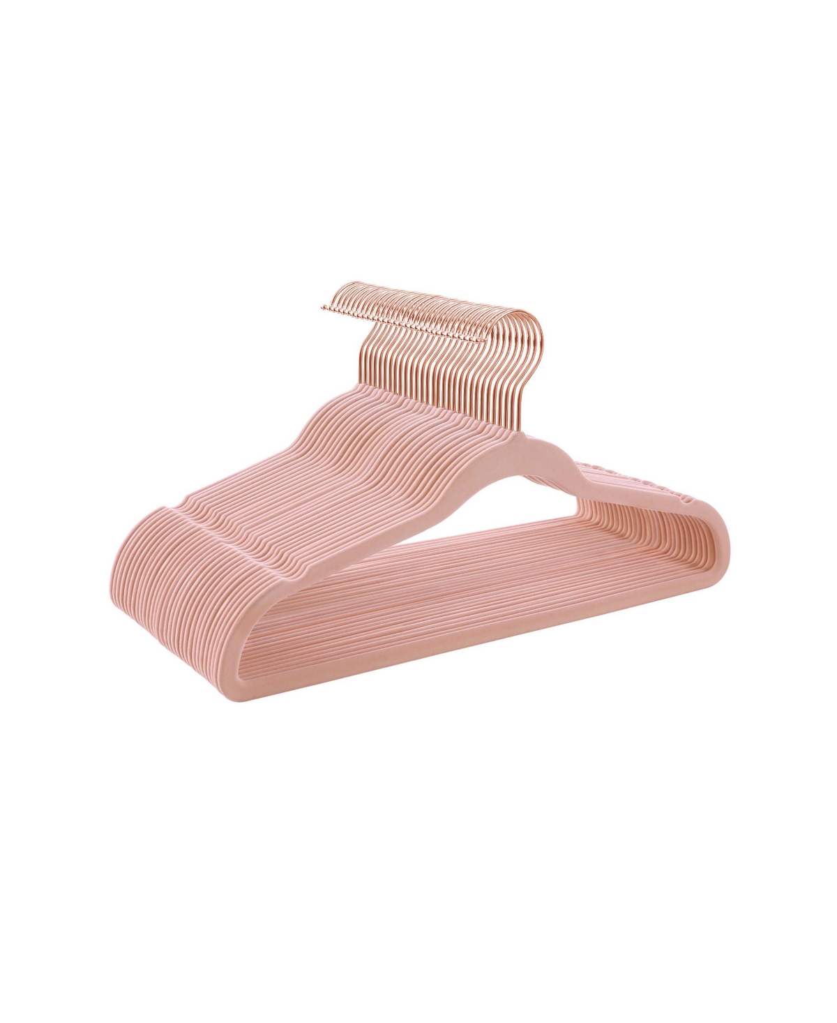 Slickblue Velvet Hangers Pack, Non Slip Hangers With Swivel Hook, Slim Hangers Space Saving, Pieces