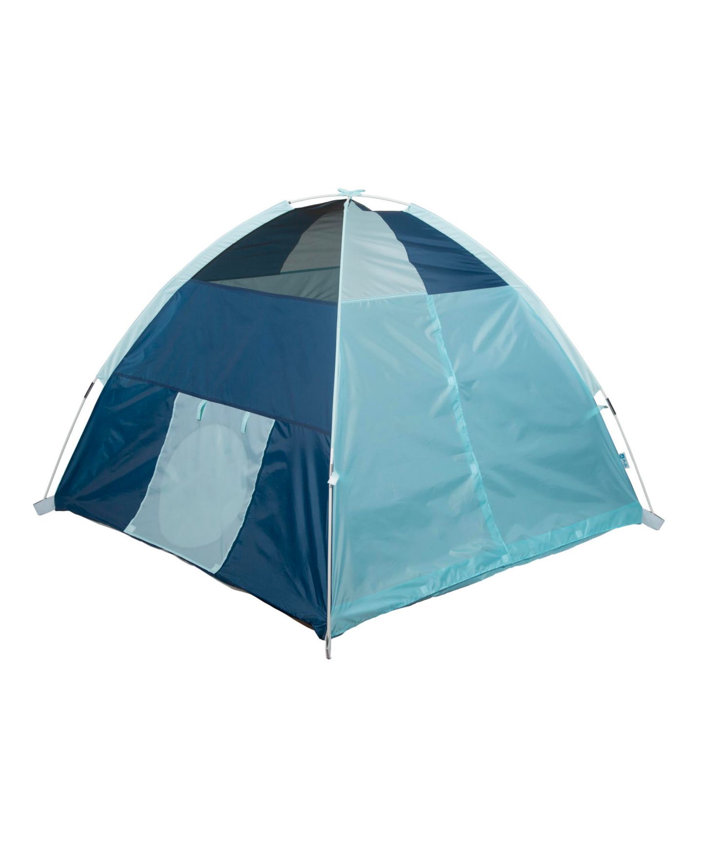 Детский игровой набор Pacific Play Tents Tent + Tunnel Combo 2-Piece Playset, 58" x 58" x 46", Ages 2+, цвет: Синий — фото 2