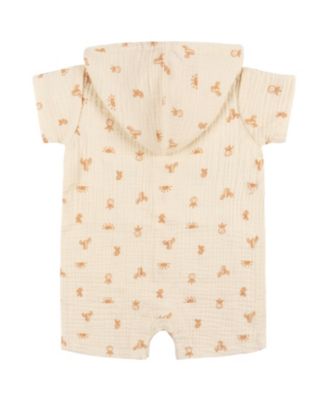 Baby Boys Hooded Romper