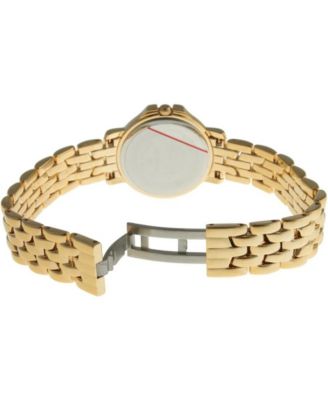 Women's Watch with 23K Gold Plated Dress Bracelet