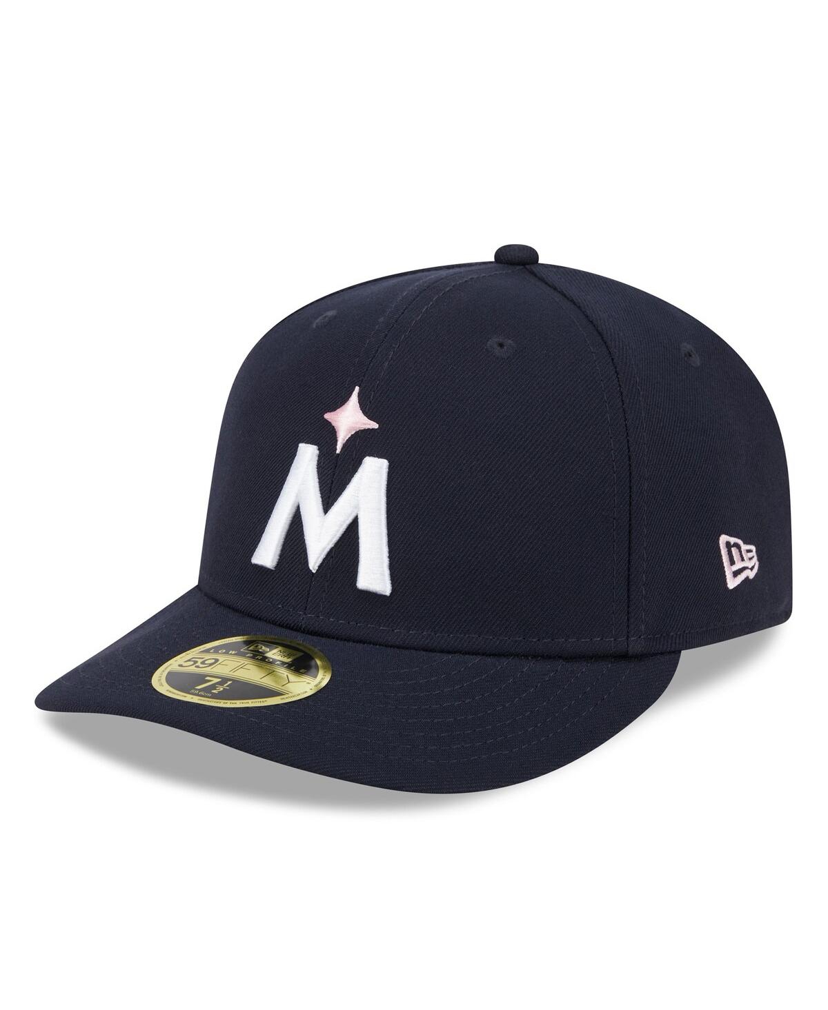 New Era Men's Navy Minnesota Twins 2024 Mother's Day Low Profile 59fifty Fitted Hat