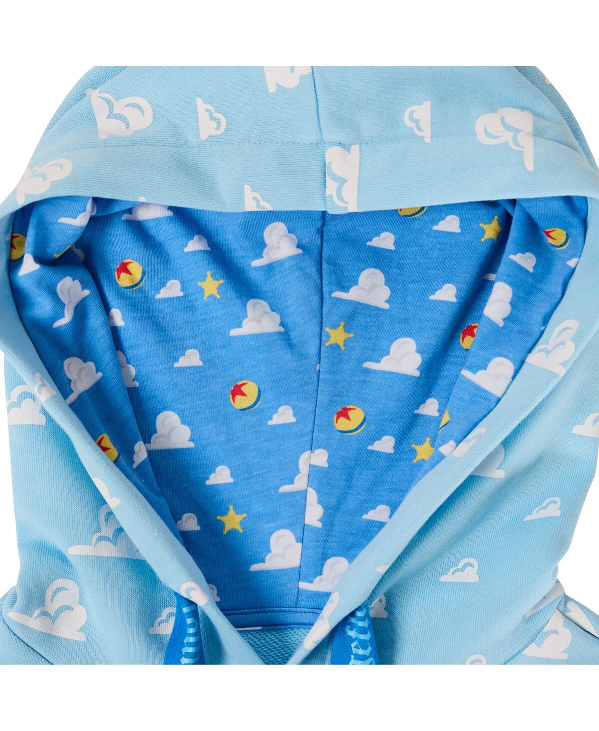 Loungefly Men's & Women'sToy Story Good vs. Baddies Pullover Hoodie - Light Blue