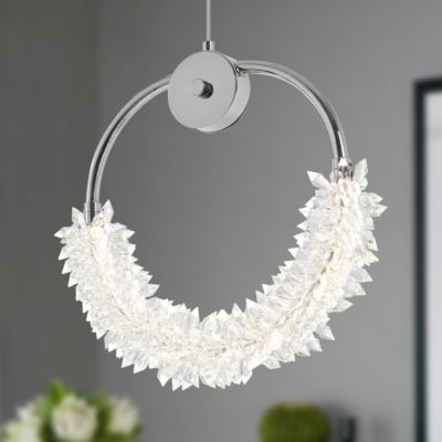 Modern Crystal Chandelier Bedside Lamp Cristal LED Hanging Bar Lighting Chandelier