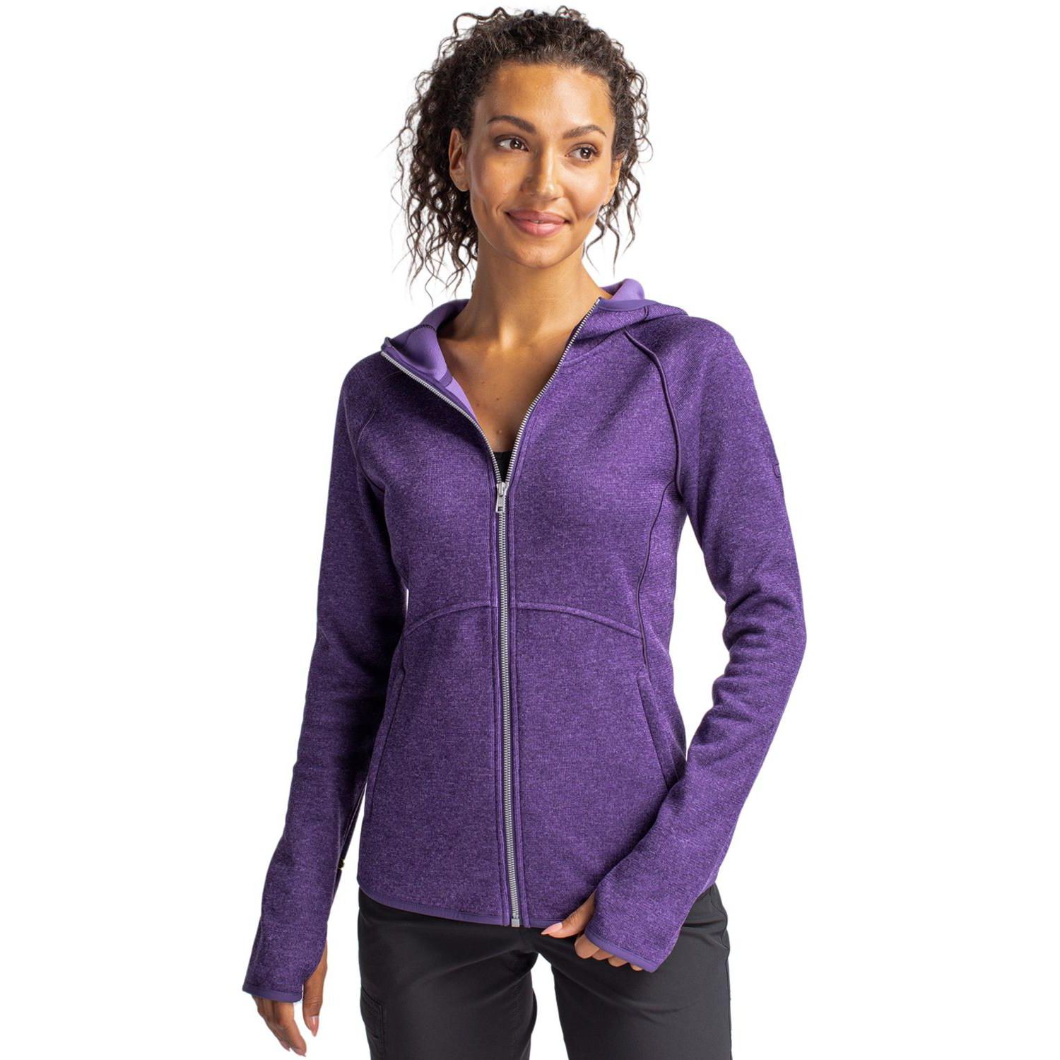 Women's Cutter and Buck Mainsail Full Zip Hooded Jacket