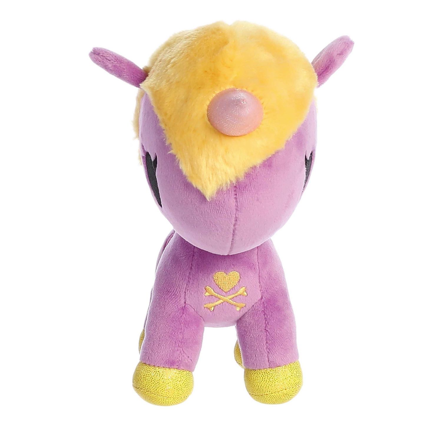 Детская мягкая игрушка Aurora Small Flower Power Orchid Unicorno tokidoki Enchanting Plush Toy 7.5" — фото 2