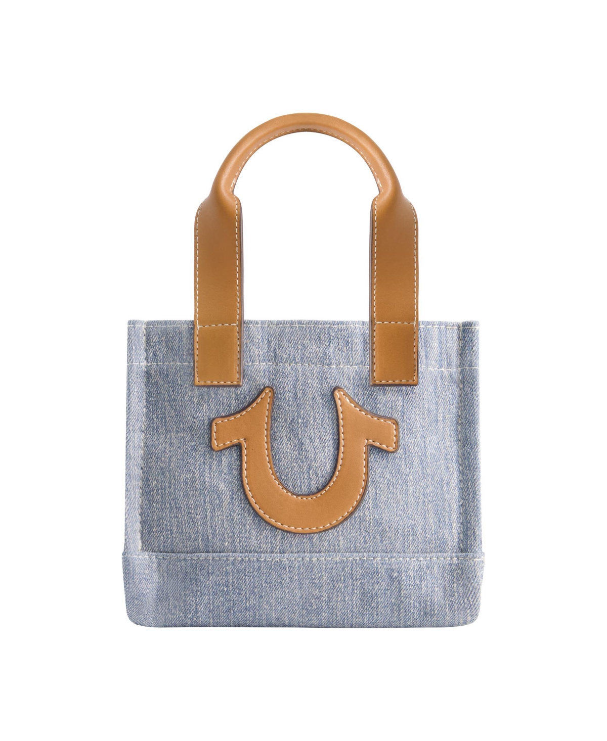 Mini Denim Tote - Light blue